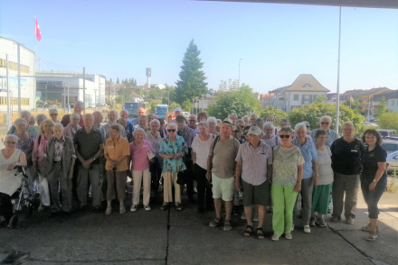 Gruppenfoto Seniorenausflug 2023