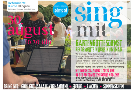 2026 Garten Sing Gottesdienst