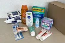 Ukraine Hygienepaket Sammelaktion